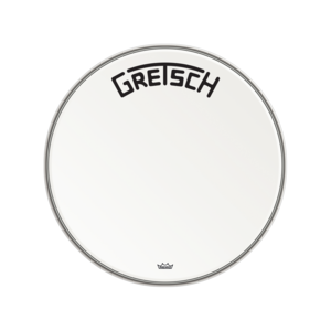 Gretsch Broadkaster Logo, Bass Drum Head Coated