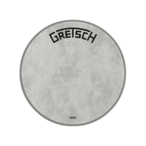 Gretsch Broadkaster Logo, Bass Drum Head Fiberskyn