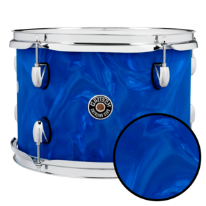 Blue Satin Flame