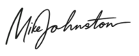 Mike Johnston signature