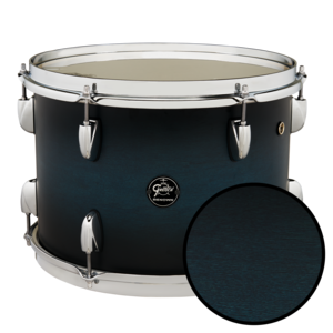Satin Antique Blue Burst