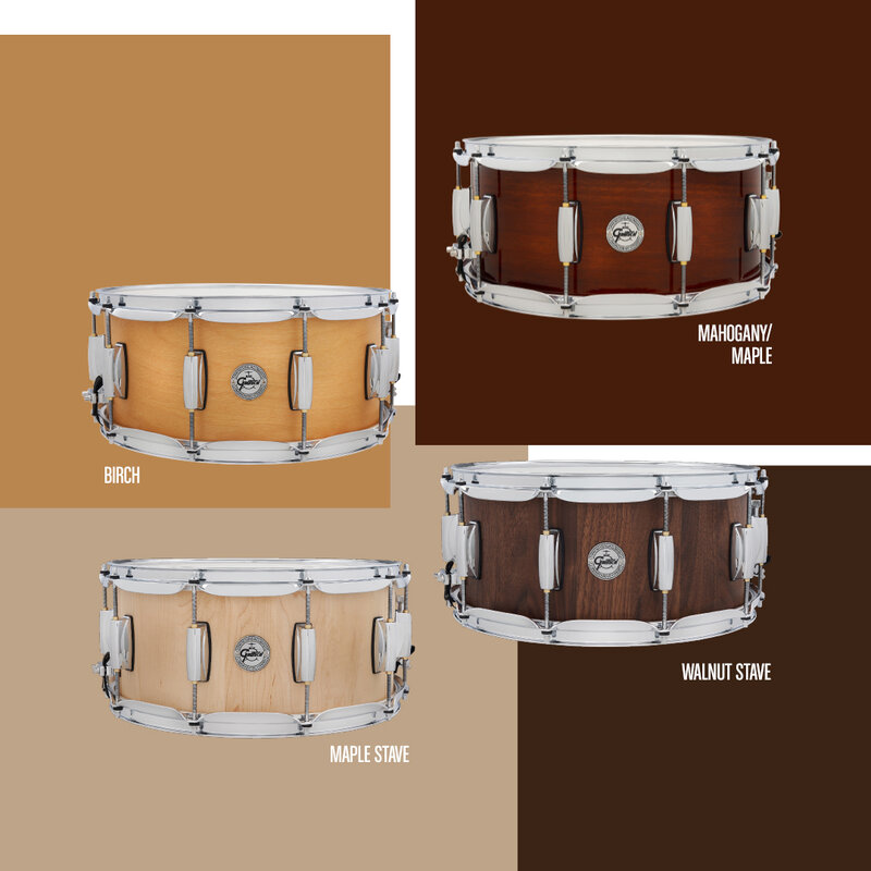 The new FULL RANGE SNARE DRUM collection