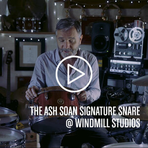 The Ash Soan Signature Snare Drum @ Windmill Studios