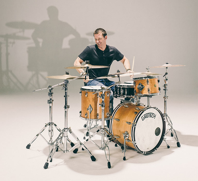 Mike johnston deals snare drum