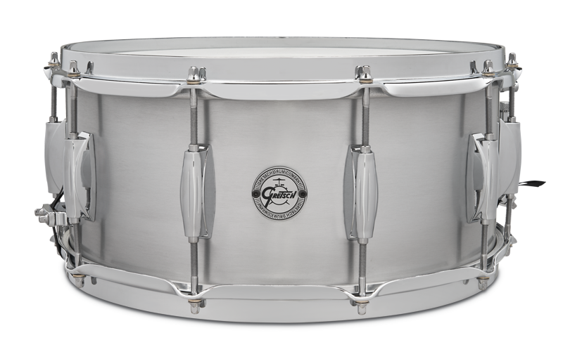 Gretsch Full Range Series Hammered Brass Snare Drum - 14x5