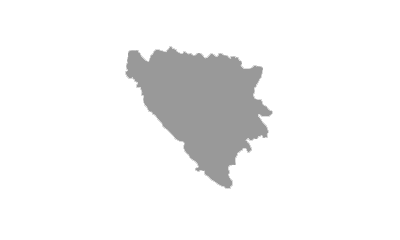 Map  BOSNIA AND HERZEGOWINA